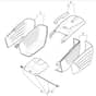 5310 PD - 2008 - 291572043/C - Mountfield Rotary Mower Grass Bag Diagram