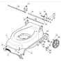 5310 PD BW - 2009 - 294537043/M09 - Mountfield Rotary Mower Deck Diagram