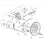 5310 PD BW INOX - 2009 - 291597043/MI9 - Mountfield Rotary Mower Transmission Diagram