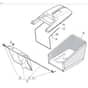 5310 PD BW INOX - 2009 - 29159704/M09 - Mountfield Rotary Mower Grass Bag Diagram