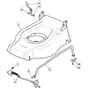 5310 PD INOX - 2008 - 29152043/MI8 - Mountfield Rotary Mower Deck Diagram