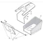 5310 PD INOX - 2008 - 291592043/M08 - Mountfield Rotary Mower Grass Bag Diagram