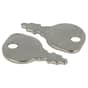 Husqvarna, Simplicity & Snapper Ignition Key, Pack of 2 - 48-340-01S