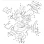 532 PD 4S AVS - 2010 - 290557033/M10 - Mountfield Rotary Mower Deck Diagram