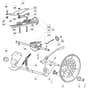 5330 PD 4S BW INOX - 2009 - 291597033/M09 - Mountfield Rotary Mower Transmission Diagram