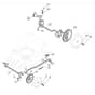 534 WSQ_B - 2017-2019 - 295545828/AMZ - Mountfield Rotary Mower Height Adjusting Diagram