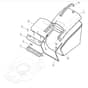 534 WSQE_B - 2017-2019 - 295546628/AMZ - Mountfield Rotary Mower Grass Bag Diagram