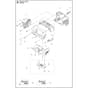 Husqvarna 535iRX - 967850605 - Housing