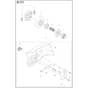 Husqvarna 542i XP G - 970647115 - Clutch
