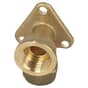 Wall Plate Elbow (15mm to 1/2" Babcock Tap)