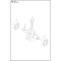 Husqvarna 543RS - 966779901 - Crankshaft