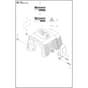Husqvarna 543RS - 966779901 - Cylinder Cover