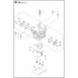 Husqvarna 543RS - 966779901 - Cylinder Piston