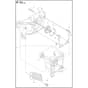 Husqvarna 543RS - 966779901 - Crankcase