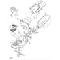 550 R - 2003 - 12-9704-78 - Mountfield Rotary Mower Grass Bag Diagram