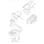 550 R - 2005 - 12-9704-80 - Mountfield Rotary Mower Blade Diagram