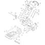 550 R - 2005 - 12-9786-80 - Mountfield Rotary Mower Handle Diagram