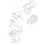 550 R ES - 2005 - 12-9798-80 - Mountfield Rotary Mower Blade Diagram