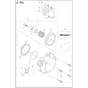 Husqvarna 553RBX - 966780202 - Starter