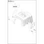 Husqvarna 553RBX - 966780202 - Cylinder Cover