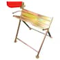 Saw Horse Log Holder With Chainsaw Clamp