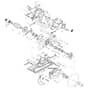Makita 5900BR - Circular Saw 235mm - Power Tool Diagram