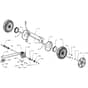 Masport 600AL - 583763 - Feb 2009 - Wheel Assembly