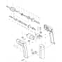 Makita 6012HD - Cordless Driver Drill - Power Tool Diagram