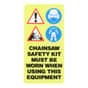 Chainsaw Safety Sticker