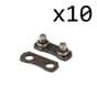 WAR TEC Chainsaw Chain Joining Links, 1/4" LP - 043" (1.1mm) - Pack of 10