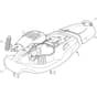 625M - 2003-2006 - 299970613/MOU - Mountfield Ride On Mower Body Diagram