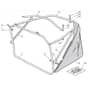 625M - 2003-2006 - 299970613/MOU - Mountfield Ride On Mower Grasscatcher Diagram