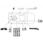 625M - 2003-2006 - 299970613/MOU - Mountfield Ride On Mower Labels Diagram