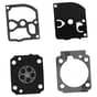 Non Genuine Zama GND-158 Carburettor Gasket & Diaphragm Kit