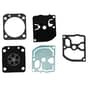 Non Genuine Zama GND-71 Carburettor Gasket & Diaphragm Kit