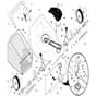 McCulloch 6553 CM - 96141004500 - 2008-09 - Drive Parts Diagram