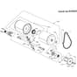 Masport 660 - 019041 - Apr 2009 7200737 - Rear Roller Assembly
