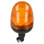 LED Orange Flashing Beacon, 12/24 Volt, (High Profile) - Flexi DIN Spigot Mount Fixing