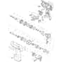 Makita 6798D - Cordless Screwdriver - Power Tool Diagram