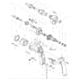 Makita 6823 - Drywall Screwdriver - Power Tool Diagram