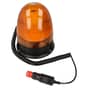 LED Orange Flashing Beacon, 12/24 Volt, (High Profile) - Magnetic & 3 Bolt Fixing