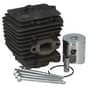 Genuine Stihl KM56C, FS56 Cylinder & Piston Assembly (34mm Bore) - 4144 020 1200