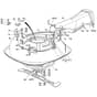 725M - 2003 - 13-2657-13 - Mountfield Ride On Mower Deck Diagram