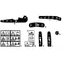 725M - 2003 - 13-2657-13 - Mountfield Ride On Mower Labels Diagram