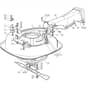 725M - 2008 - 299971533/M08 - Mountfield Ride On Mower Deck Diagram