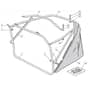 725M - 2008 - 299971533/M08 - Mountfield Ride On Mower Grasscatcher Diagram