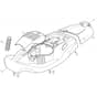725M - 2008 - 299971583/UM8 - Mountfield Ride On Mower Body Diagram