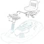 725M - 2008 - 299971583/UM8 - Mountfield Ride On Mower Seat Diagram
