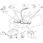 725M - 2003-2006 - 299971633/MOE - Mountfield Ride On Mower Electrics Diagram