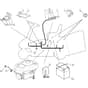 725M - 2003-2006 - 299971633/MOU - Mountfield Ride On Mower Electrics Diagram